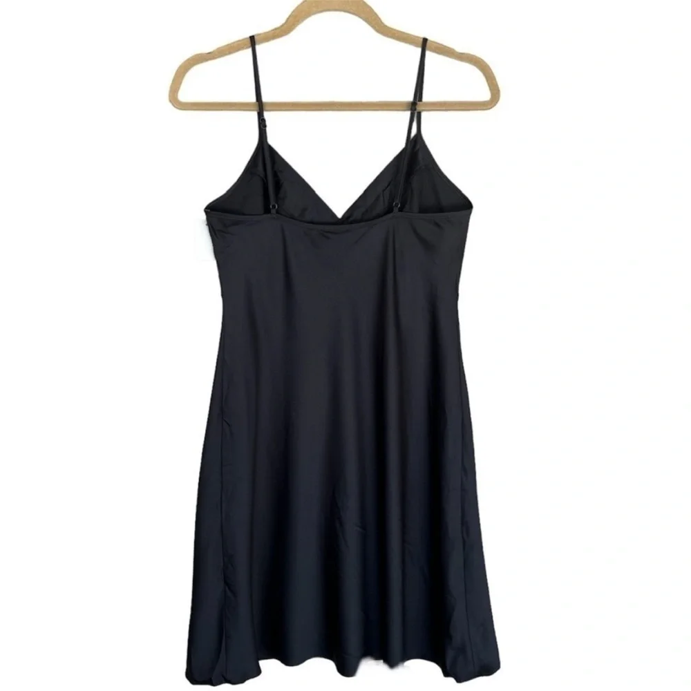 Gilligan & O’Malley Vintage Black Lace Trim Nightgown Slip NWT